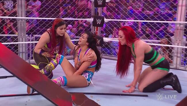 WWE NXT WarGames Cora Jade Elayna Black