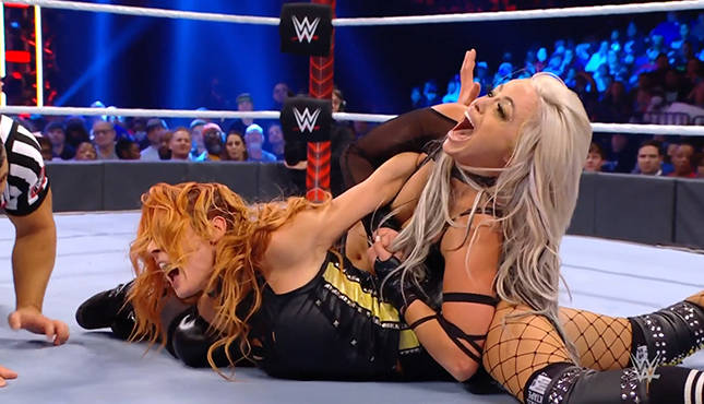 Unseen Footage Of Becky Lynch's Brutal Botch On Charlotte Flair At