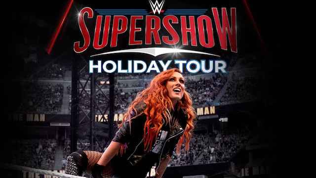 wwe holiday tour supershow lineup