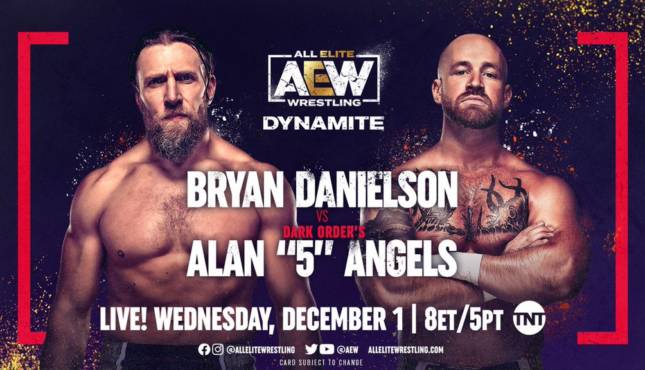 AEW Dynamite Bryan Danielson Alan Angels