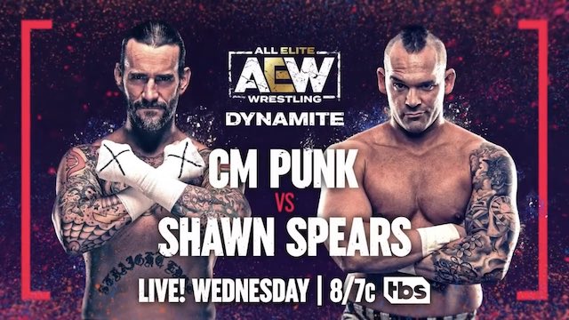 AEW Dynamite CM Punk vs. Shawn Spears