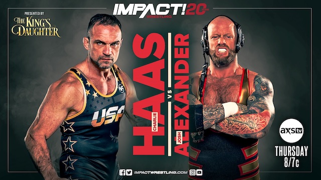 Impact Wrestling 1-20-22 - Josh Alexander vs. Charlie Haas