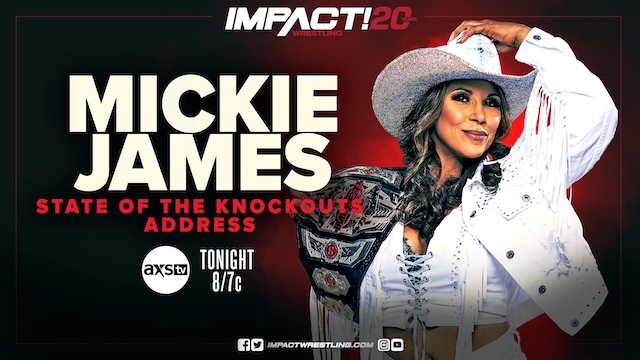 Impact Wrestling Mickie James Address