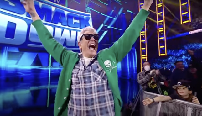 Johnny Knoxville WWE Royal Rumble