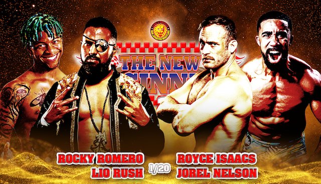 NJPW The New Beginning USA - Lio Rush & Rocky Romero