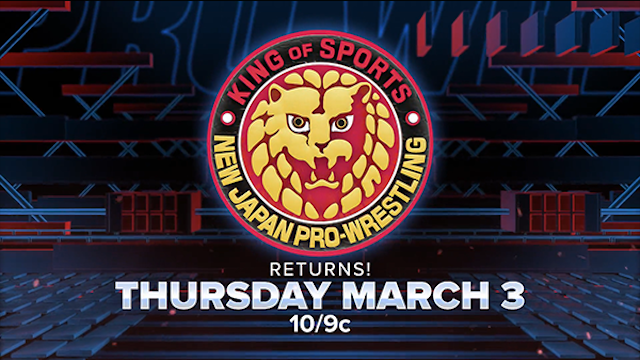 NJPW on AXS TV March 3