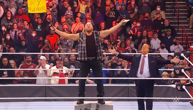 Paul Heyman Brock Lesnar WWE Raw