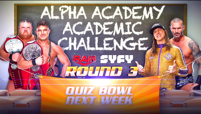 Quiz Bowl WWE Raw