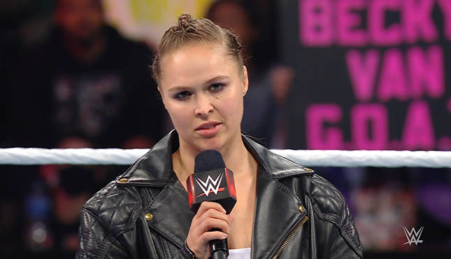 Ronda Rousey WWE Raw