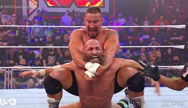 Tommaso Ciampa Bron Breakker WWE NXT New Year's Evil