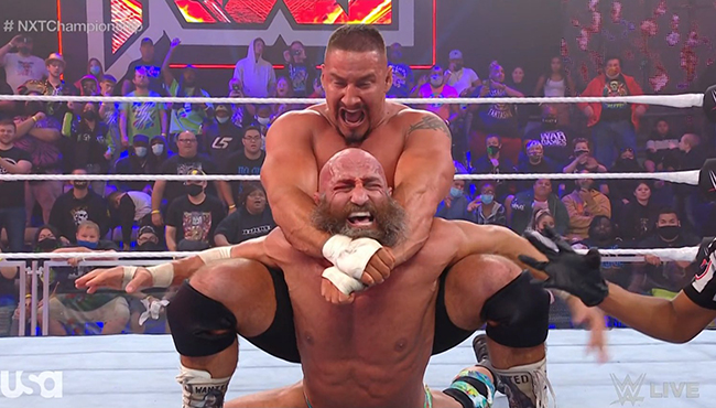 Tommaso Ciampa Bron Breakker WWE NXT New Year's Evil