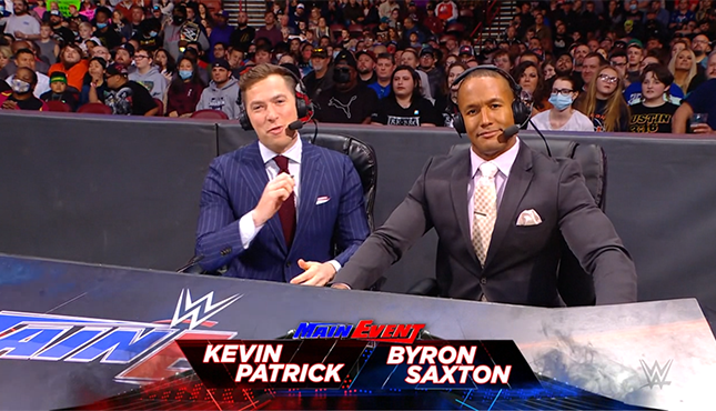 WWE Main Event Byron Saxton Kevin Patrick