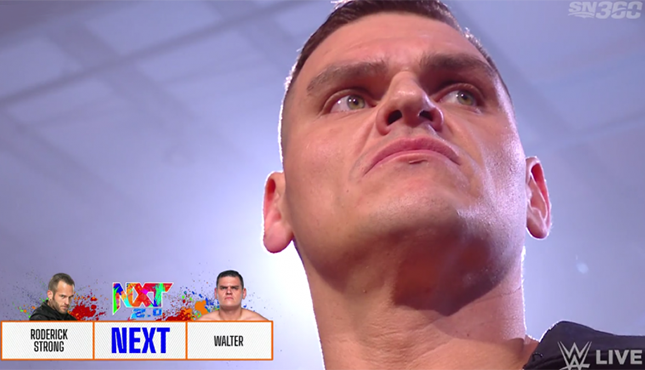WWE NXT 1-18-22 WALTER GUNTHER