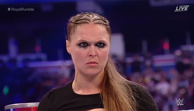 WWE Royal Rumble Ronda Rousey