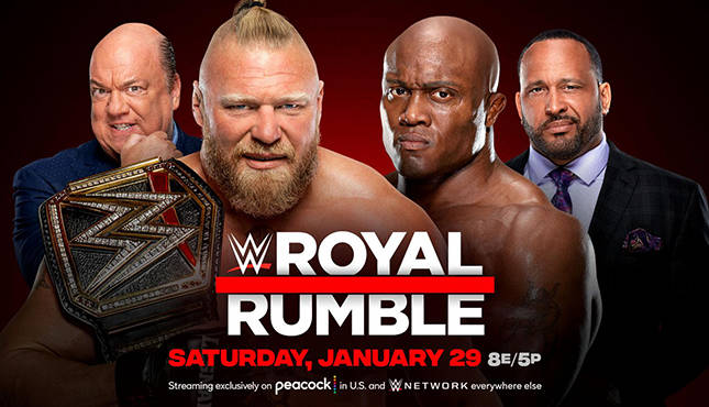 WWE Royal Rumble WWE Title - Bobby Lashley vs. Brock Lesnar