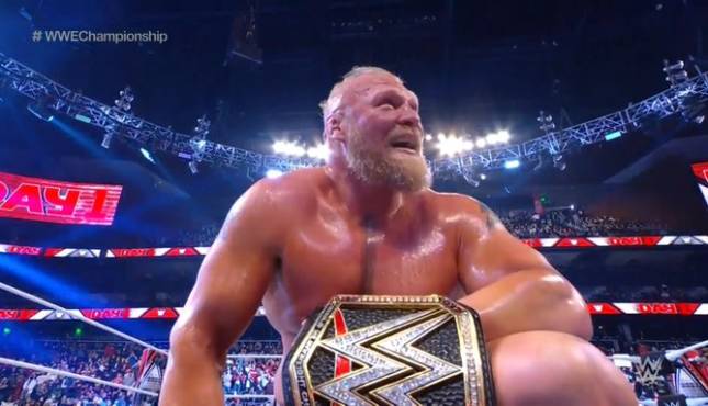 WWE Day 1 Brock Lesnar