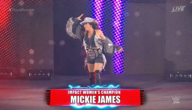 Mickie James WWE Royal Rumble
