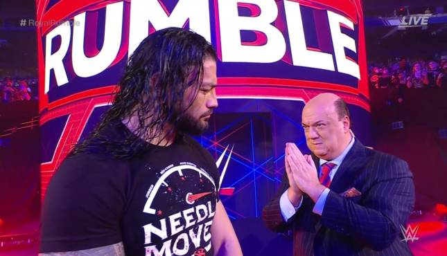 Roman Reigns Paul Heyman Royal Rumble, Brock Lesnar Betrayal