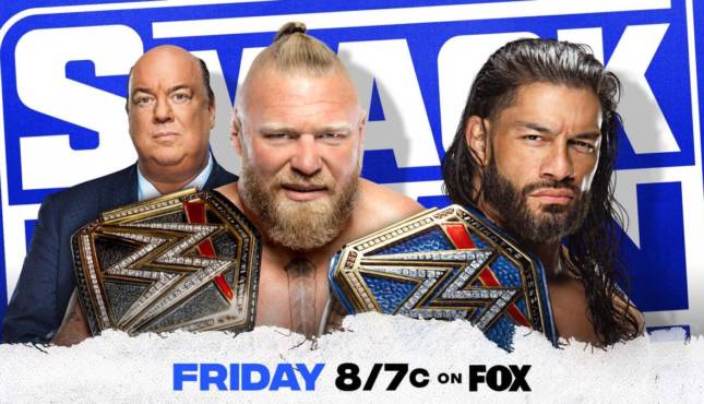 WWE Smackdown Brock Lesnar Roman Reigns
