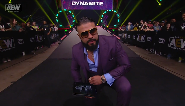 AEW Dynamite Andrade El Idolo