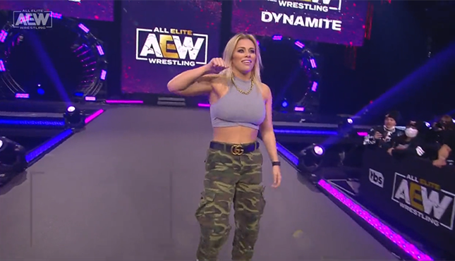 AEW Dynamite Paige VanZant