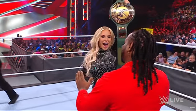 Dana Brooke Reggie WWE Raw