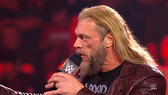 Edge WWE Raw