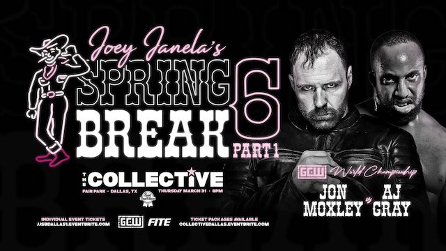 Jon Moxley vs. AJ Gray GCW Joey Janela's Spring Break 6 - Jon Moxley vs. AJ Gray