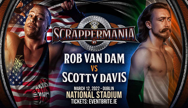 Rob Van Dam OTT Scrappermania 2022