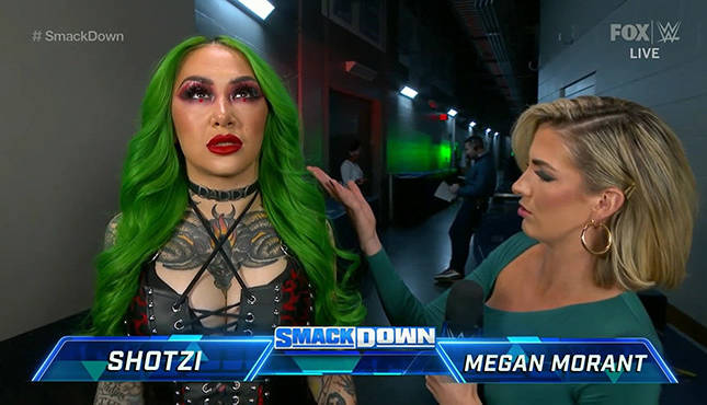 Shotzi Megan Morant Smackdown