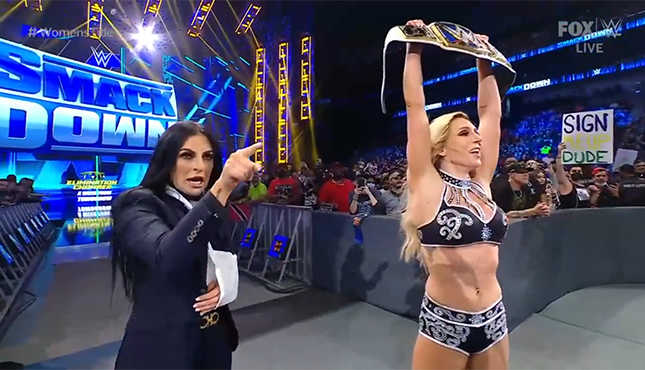WWE Smackdown Ronda Rousey Sonya Deville