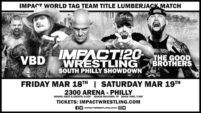 Impact Wrestling South Philly Showdown - The Good Brothers vs. VBD