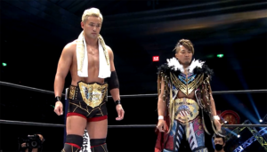 Kazuchika Okada Hiroshi Tanahashi NJPW on AXS TV