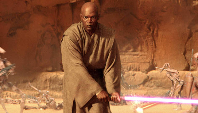 Samuel L. Jackson Mace Windu Star Wars