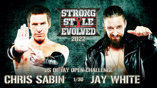 NJPW Chris Sabin vs. Jay WhiteNJPW Chris Sabin vs. Jay White