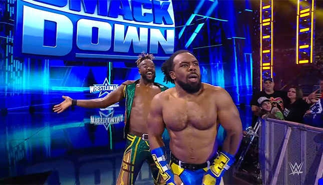 New Day Xavier Woods Kofi Kingston WWE Smackdown