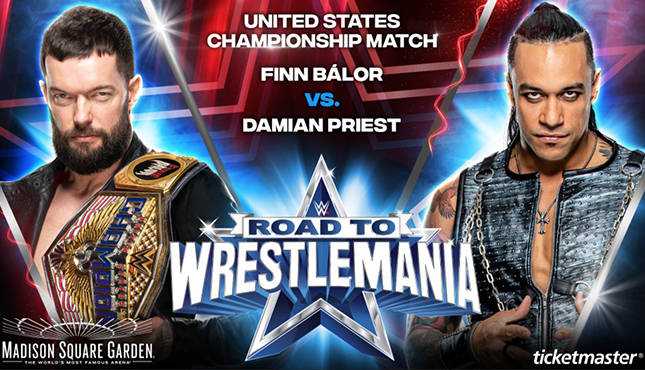 WWE Madison Square Garden Finn Balor vs. Damian Priest