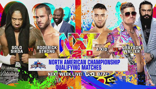 Matches Set For Next Week's WWE NXT | 411MANIA