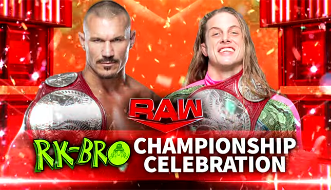 RK-Bro Win Raw Tag Team Championship On WWE Raw - WrestleTalk