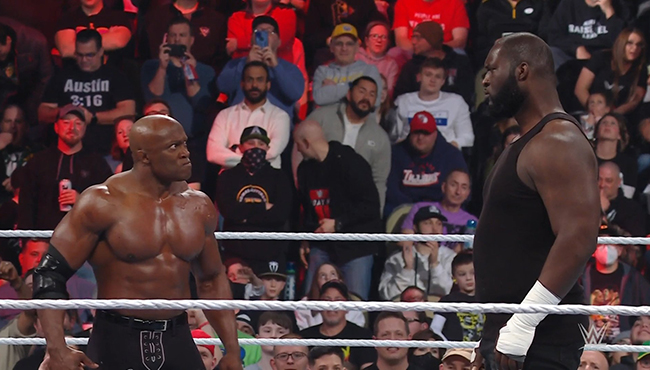 WWE Raw Bobby Lashley Omos