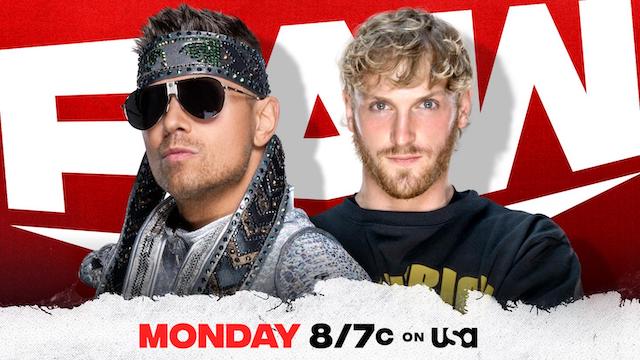 WWE Raw - Logan Paul The Miz