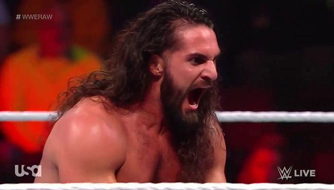 WWE Raw Seth Rollins