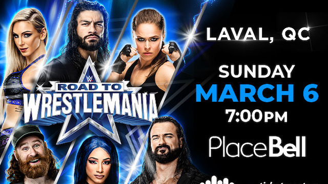 WWE Road to WrestleMania  North Charleston Coliseum & Performing