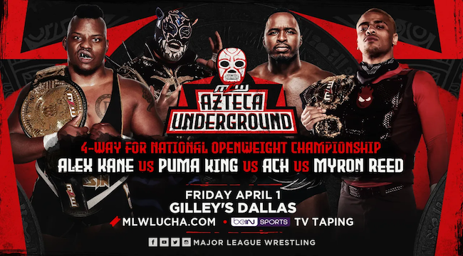 MLW Announces Four-Way National Openweight Title Match For Azteca ...