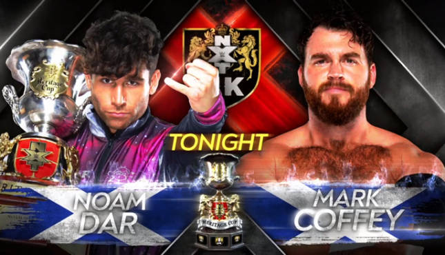 NXT UK: Noam Dar vs. Mark Coffey