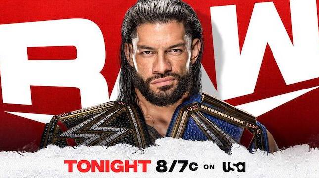 Roman Reigns WWE Raw