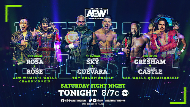 AEW Battle of the Belts II matchups