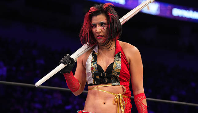 Various News Hikaru Shida Cosplays as SPY x FAMILY s Yor Forger