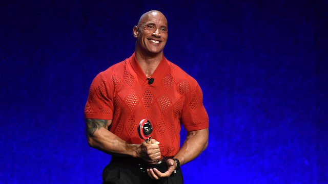 CinemaCon - Warner Bros. Presentation - The Rock Dwayne Johnson