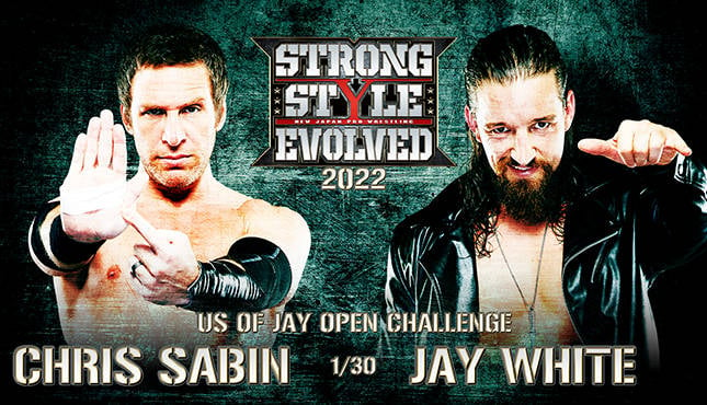 Jay White Chris Sabin NJPW Strong